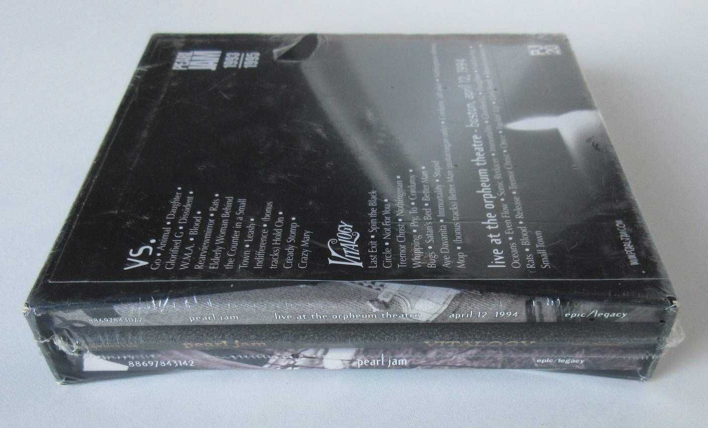 PEARL JAM - Vs. / Vitalogy (Box Set 3 x CD) (SELADO)