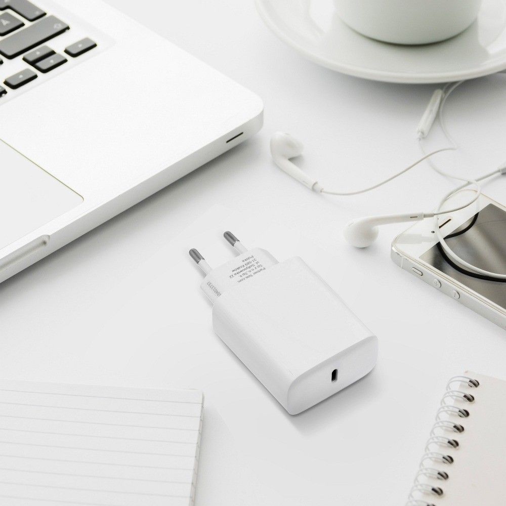 Forcell szybka ładowarka sieciowa USB Typ C 25W 3A QC 4.0