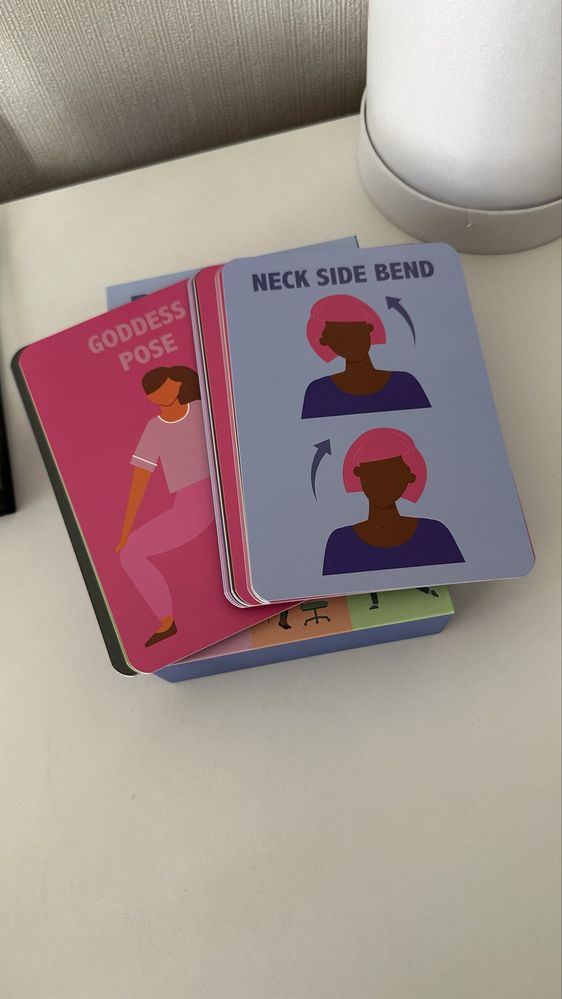 Desk Yoga Deck karty do jogi