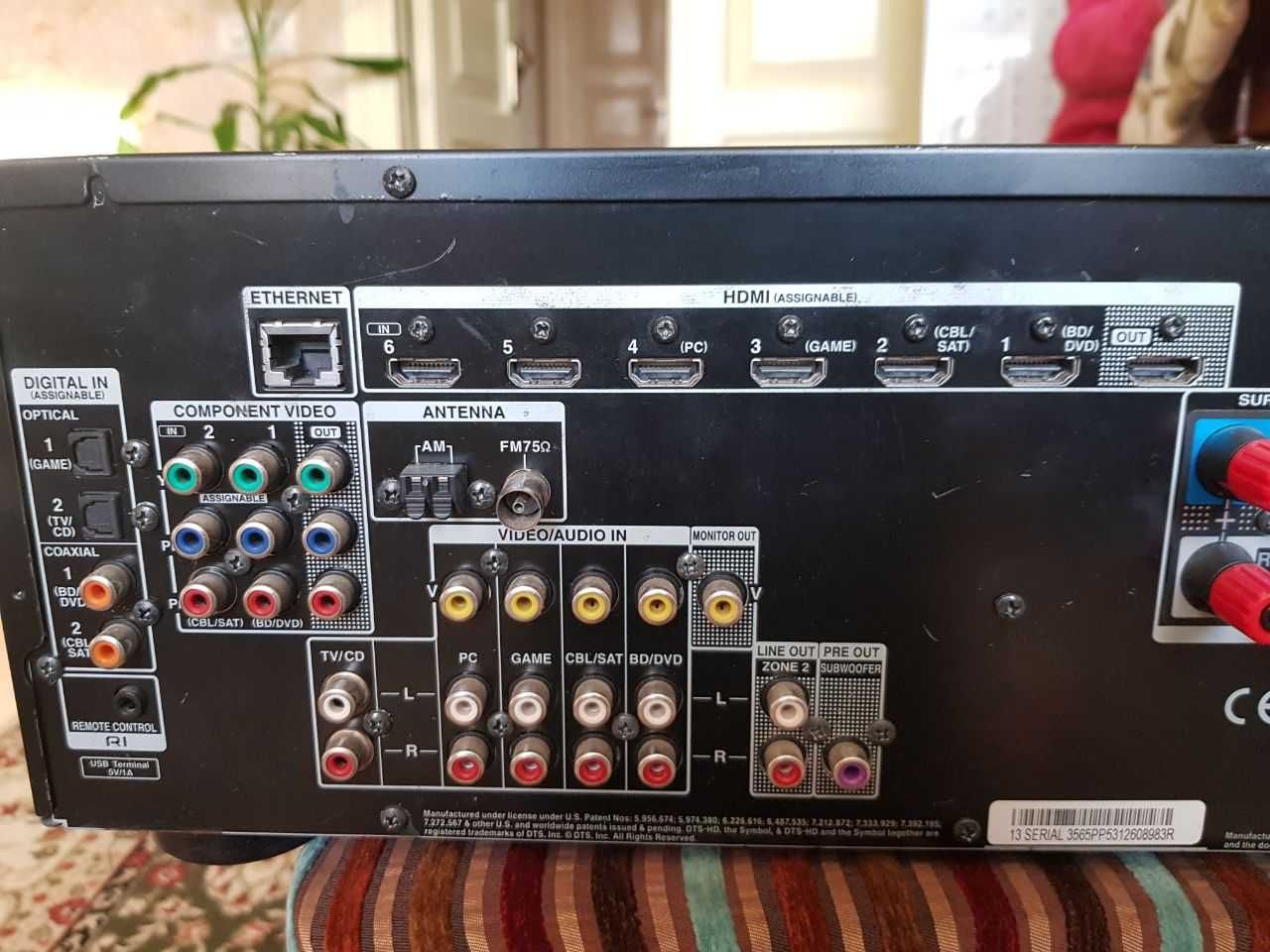 5.1 AV ресивер ONKYO TX-NR414