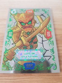 Karta Lego Ninjago 8 platynowa 253 Lloyd