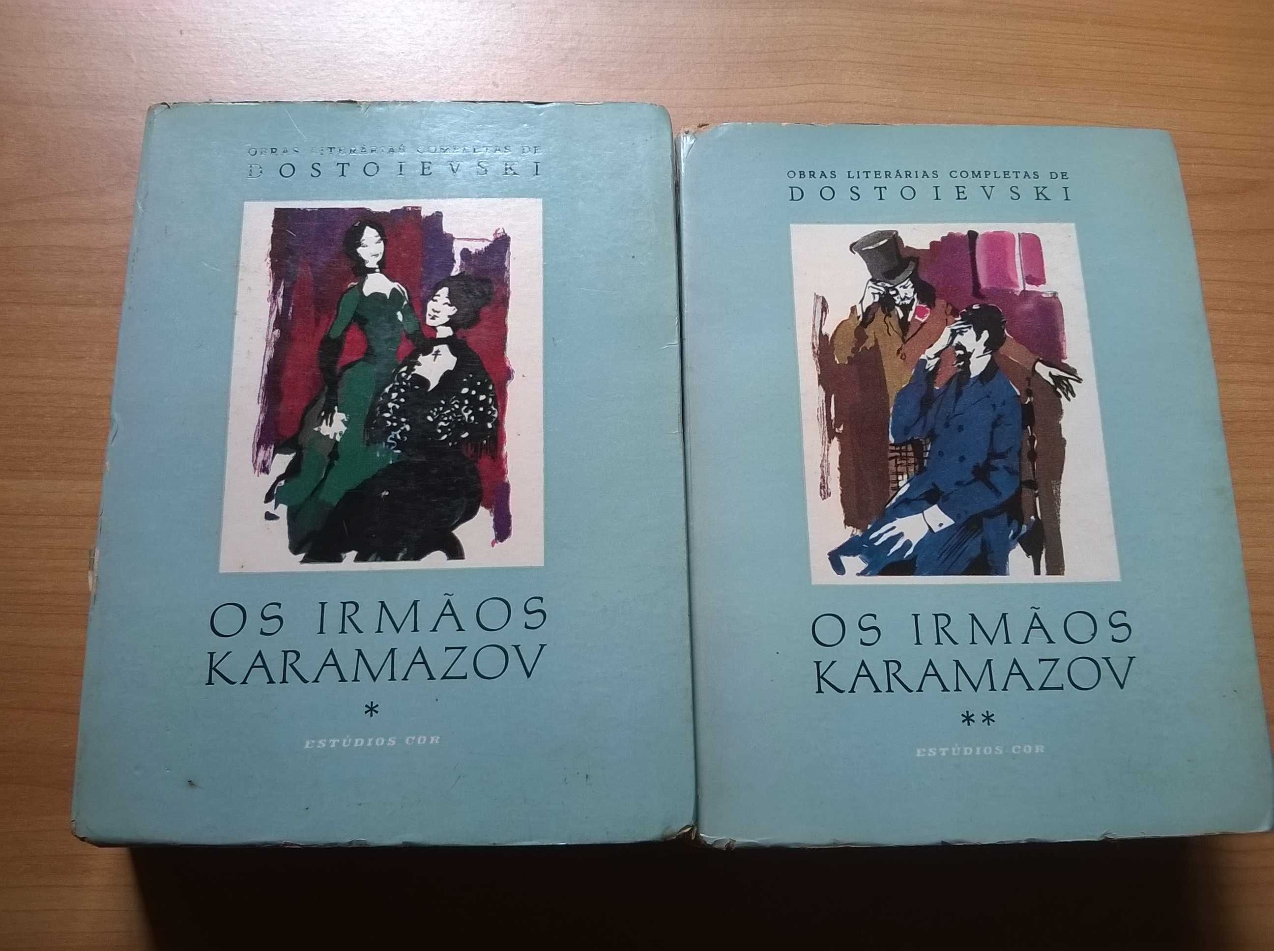 Os Irmãos Karamazov (2 vols) - Fiódor Dostoievsky (portes grátis)