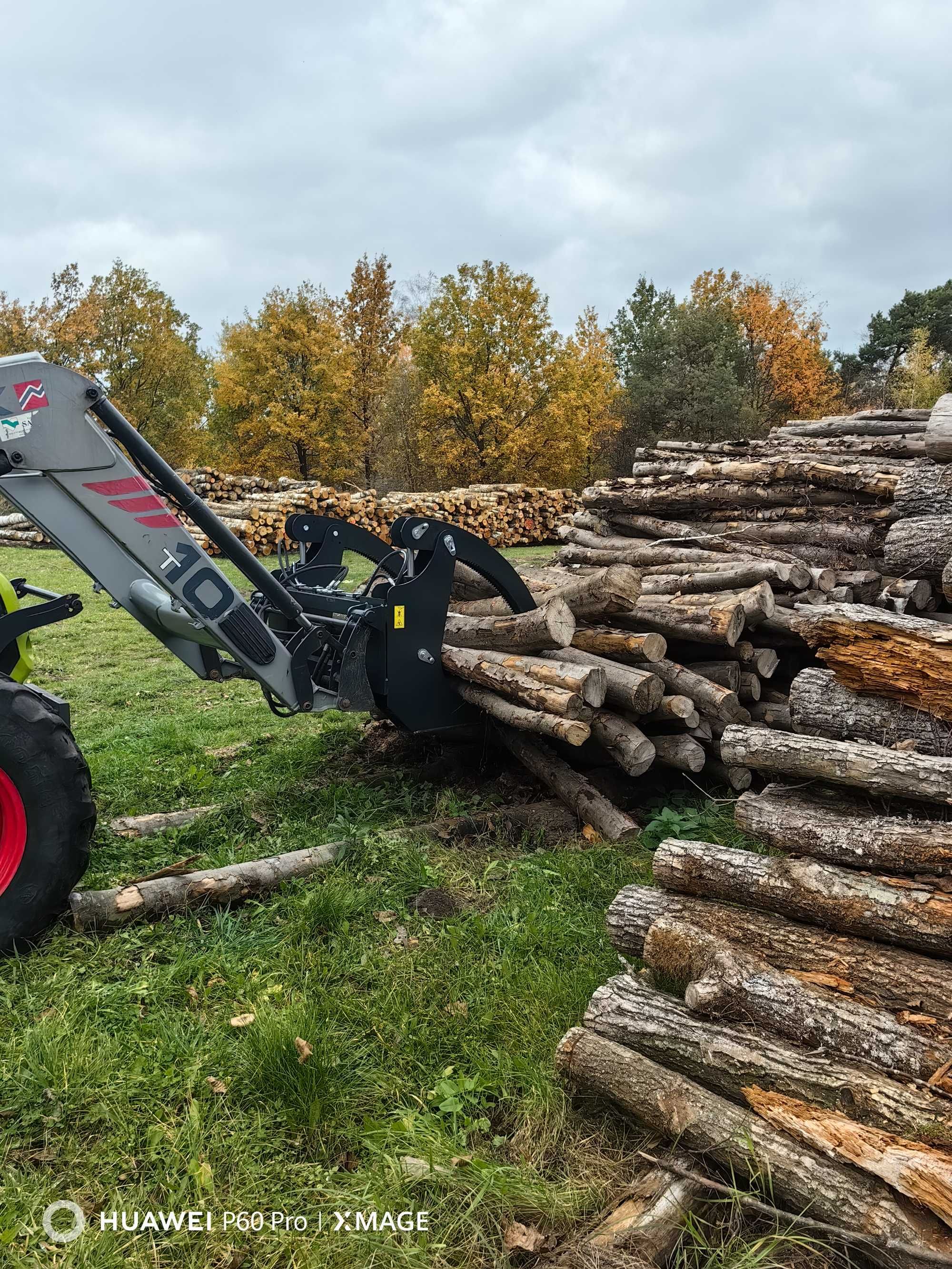 Chwytak do DREWNA PAZUR PODWÓJNY 1200mm 1400mm komplet dostawa