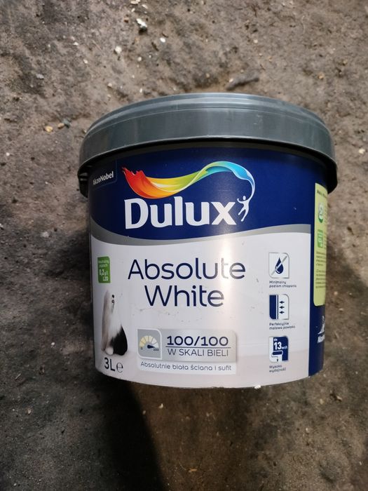 Farba Dulux biała
