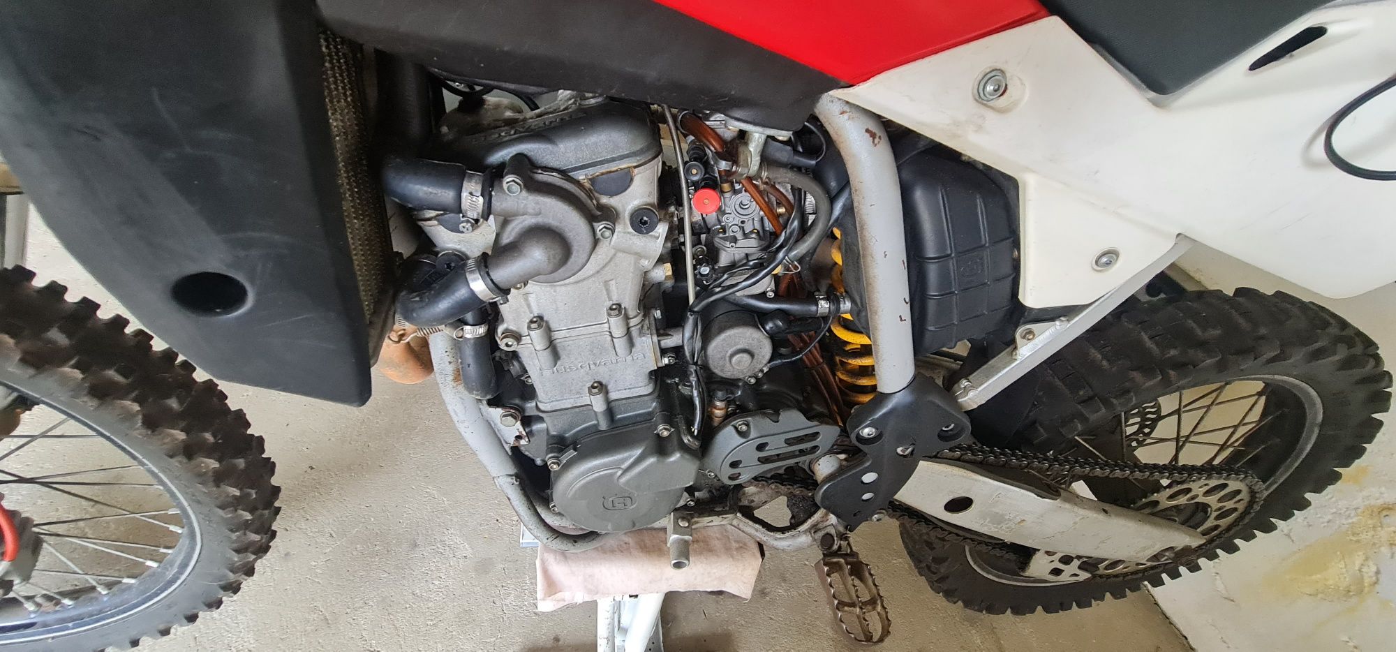 Husqvarna 450, motor todo restaurado