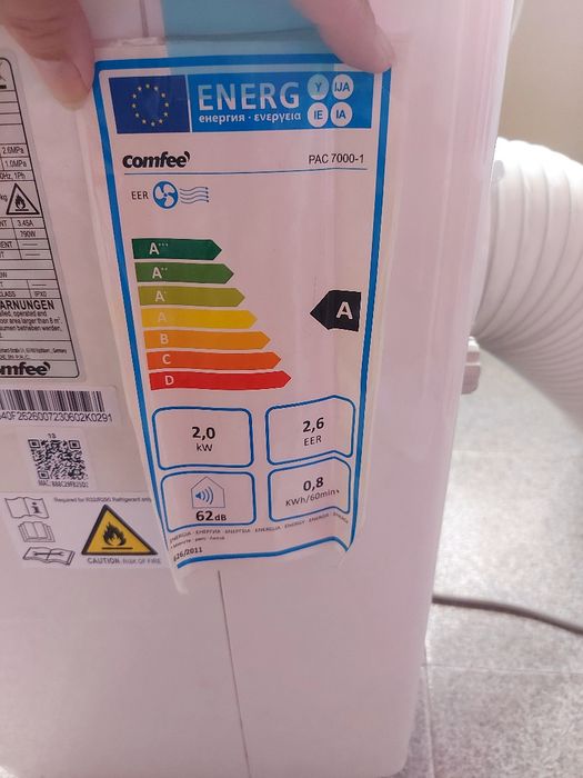 Ar condicionado e desumificador portàtil Comfee