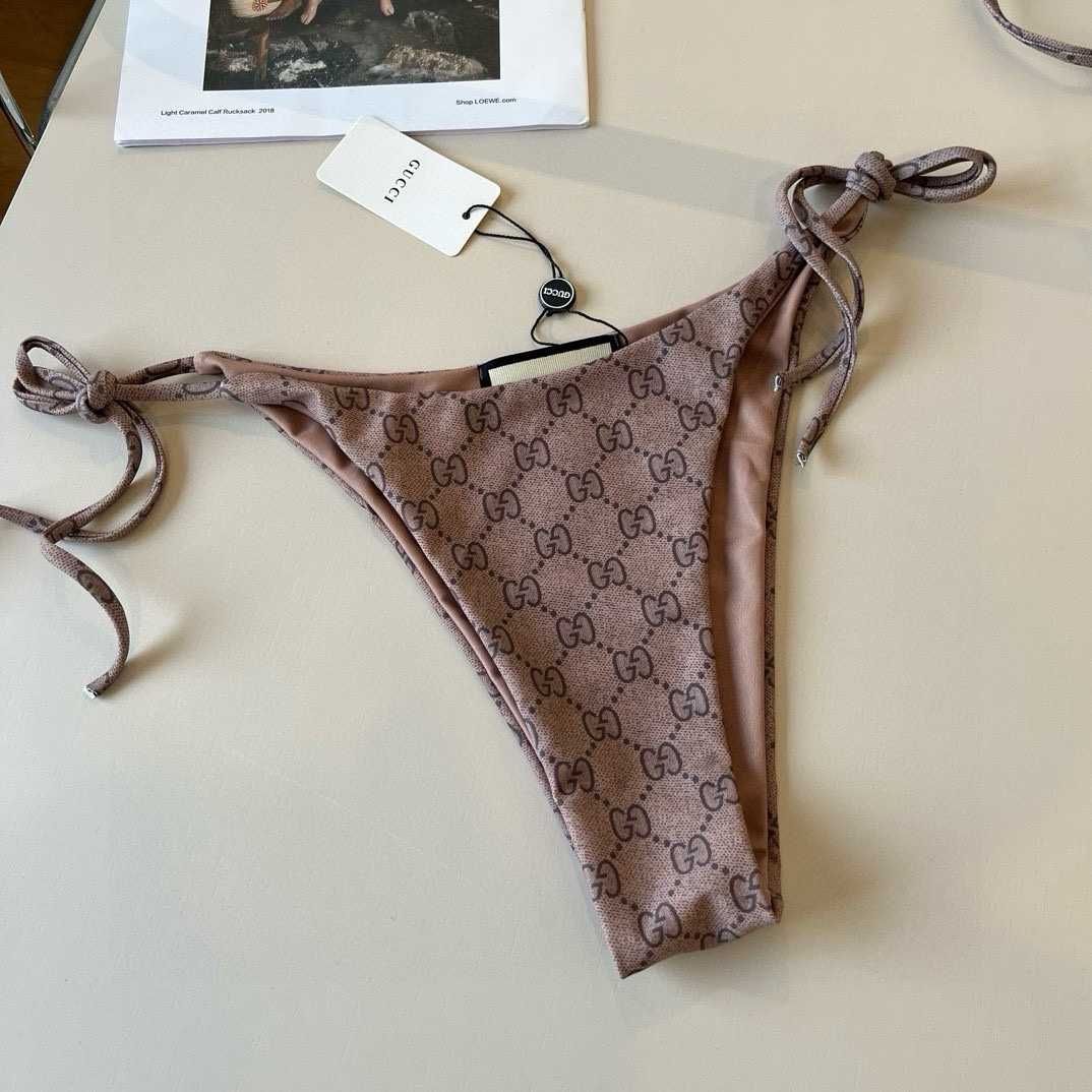 Brązowy strój kąpielowy GUCCI bikini