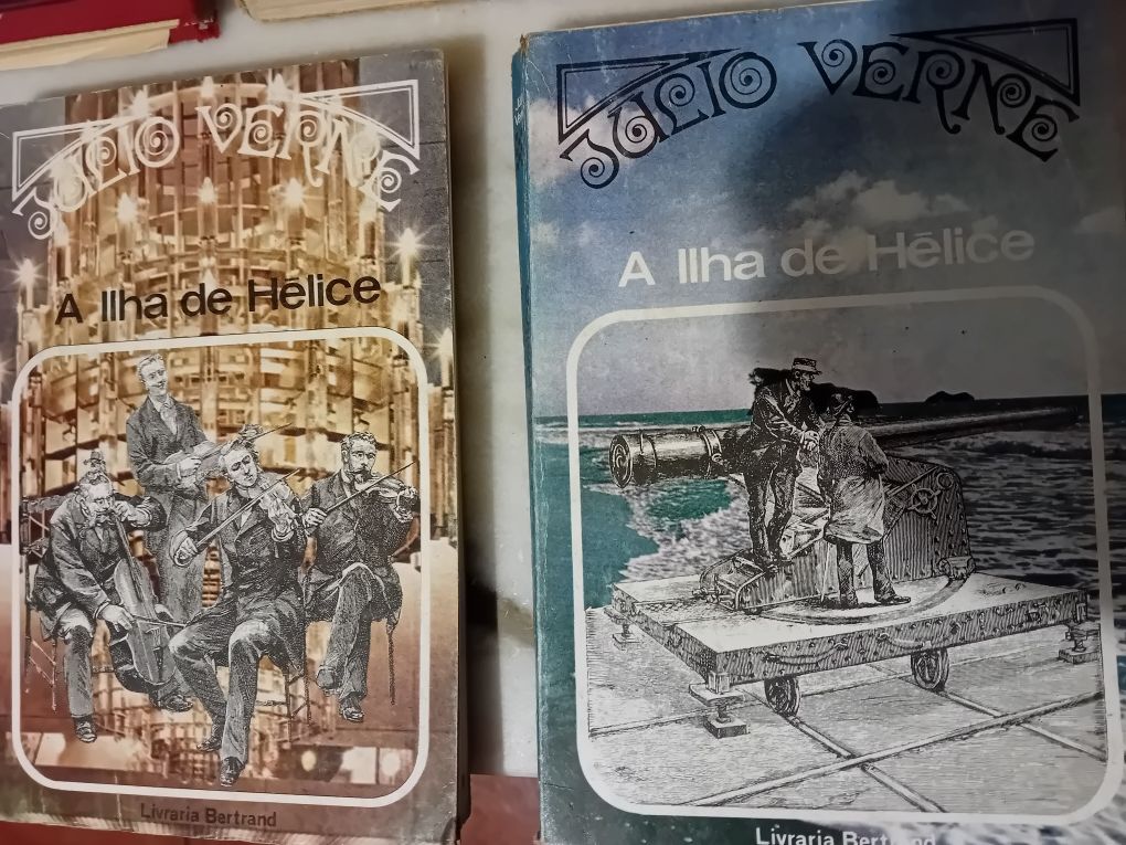 Conjunto de 5 Livros Júlio Verne