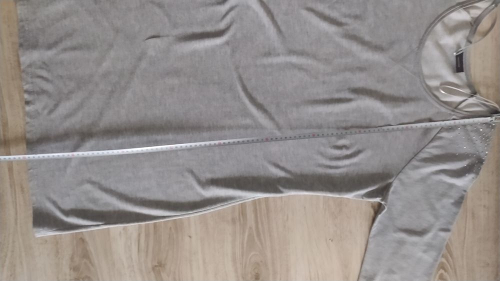 Szara bawełniana sukienka C&A xl duży rozmiar