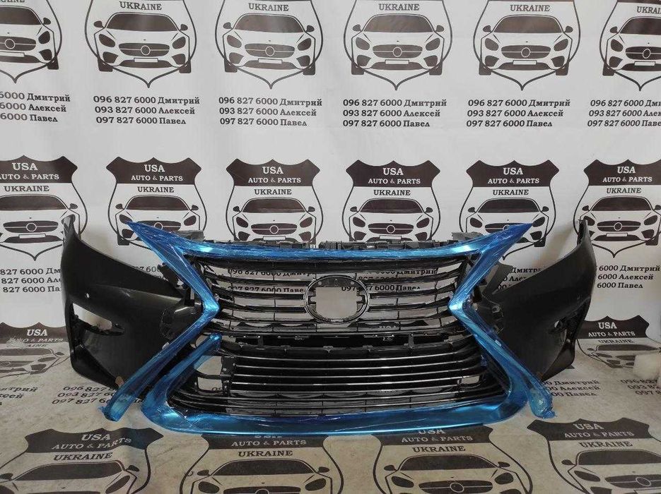 Передний бампер на Lexus ES 350 300 2015 2016 2017 2018