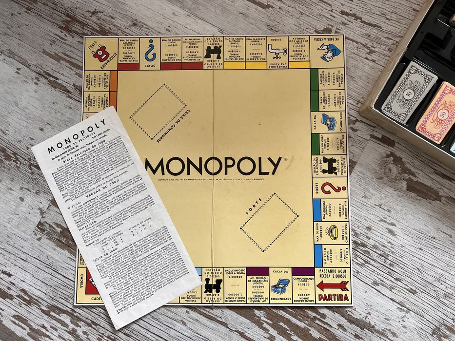 Monopoly vintage anos 80