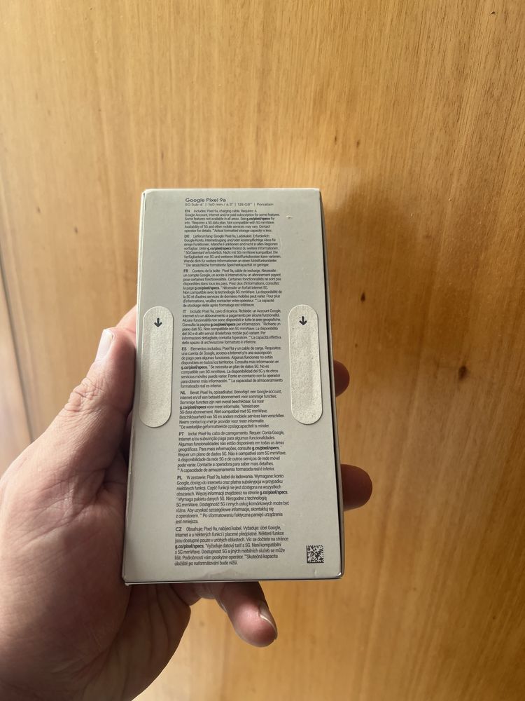 Google pixel 9a selado