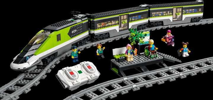 Конструктор LEGO City Пасажирський поїзд-експрес 60337