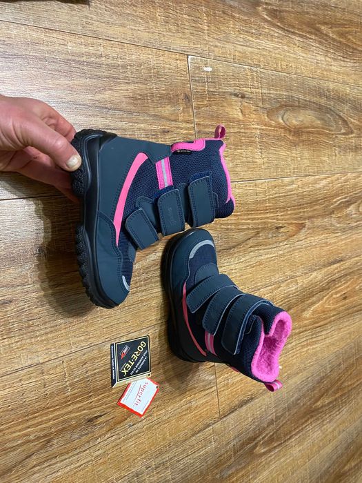 Superfit GoreTex ботинки зимние термо сапожки черевики на девочку р.27