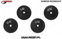 Obciążenie gumowe REZIWEIGHT typu bumper - 5/10/15/20kg - REZIN POLSKA