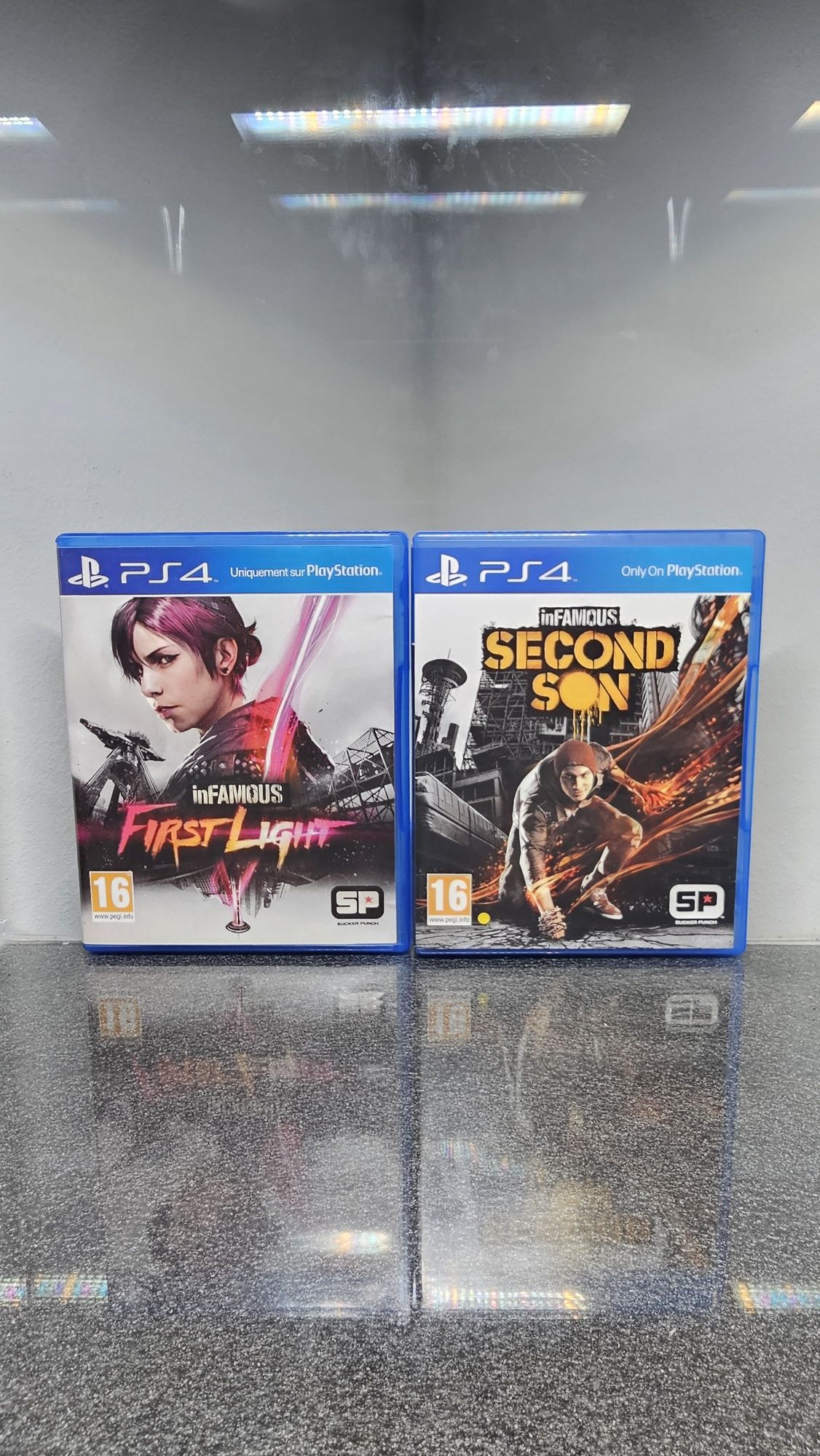 Pack 2X Infamous First Light Second Son PS4 PlayStation 4