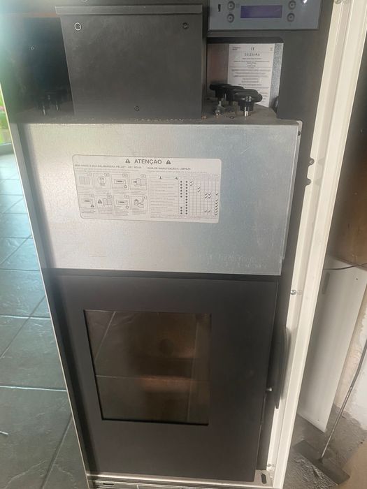 Recuperador a pellets Solzaima de Aquecimento Central modelo Atlanti