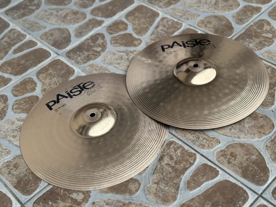 ++ PAISTE 201 Bronze Hi-Hat 14" - Talerze do perkusji ++