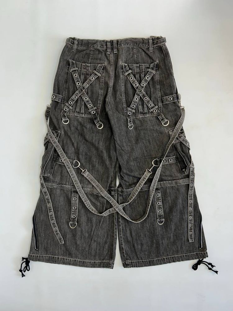 Tripp NYC cargo baggy opium jeans archive distressed широкие штаны M L