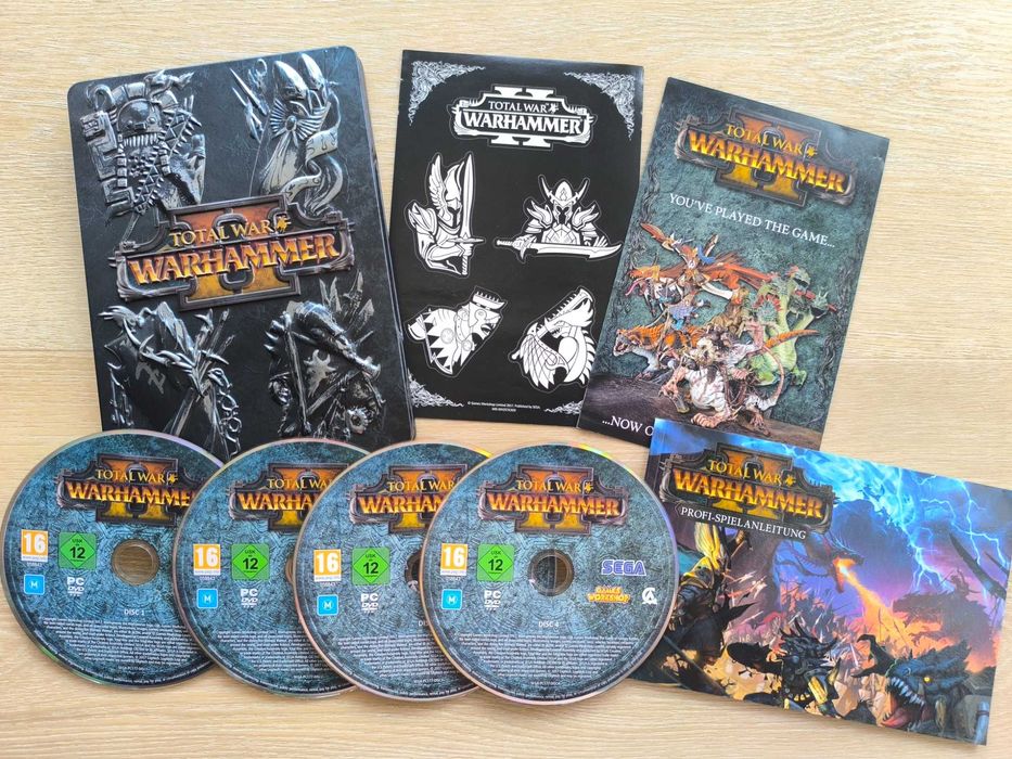 Total War Warhammer II - KOLEKCJONERSKI STEELBOOK [G1] + Gratisy