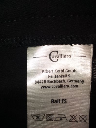 Bryczesy jeździeckie damskie COVALLIERO Reithose Bali 32 33 L XL