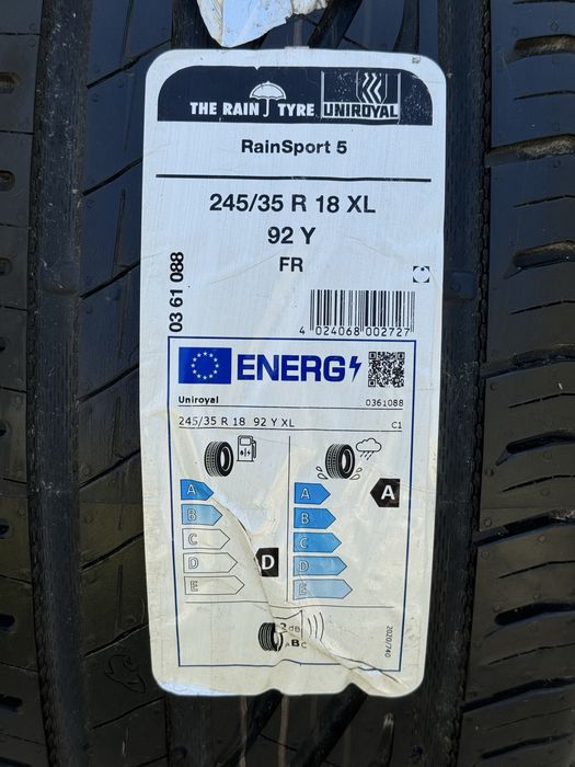 Pneu Uniroyal Rainsport 5 245/35 R18