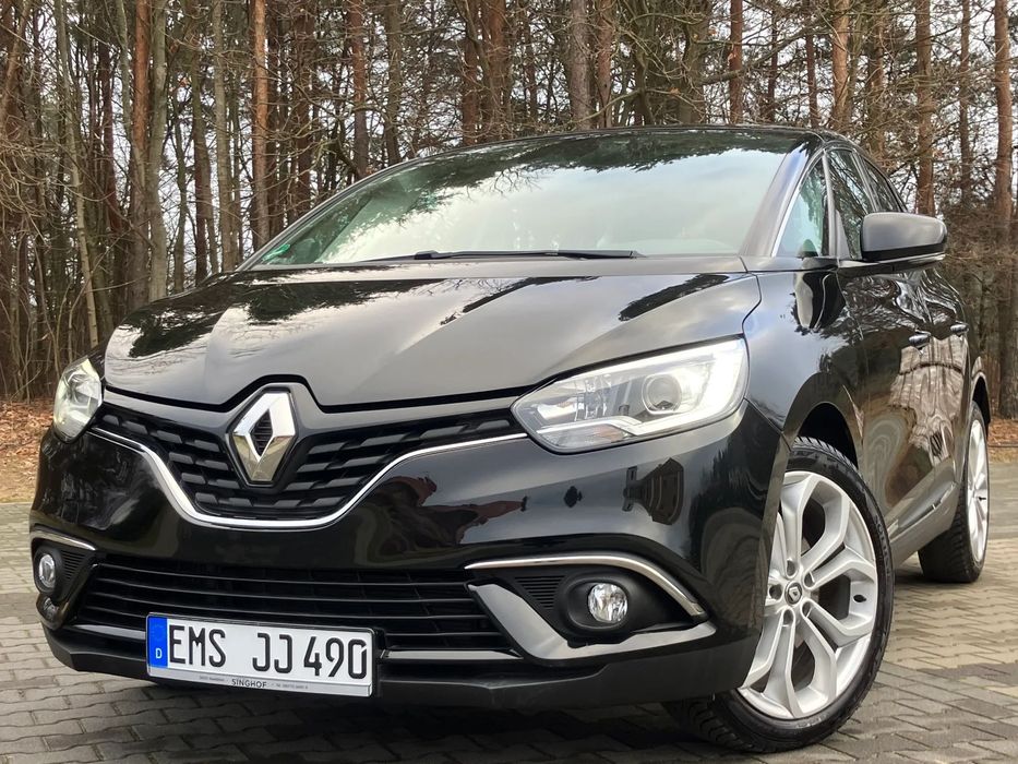 Renault Scenic Tylko 84 tys. km+Navi+LEDY+Podg. fotele+Keyless go+Bi Xenon+Alarm toru