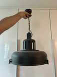 Lampa loft czarna 40cm