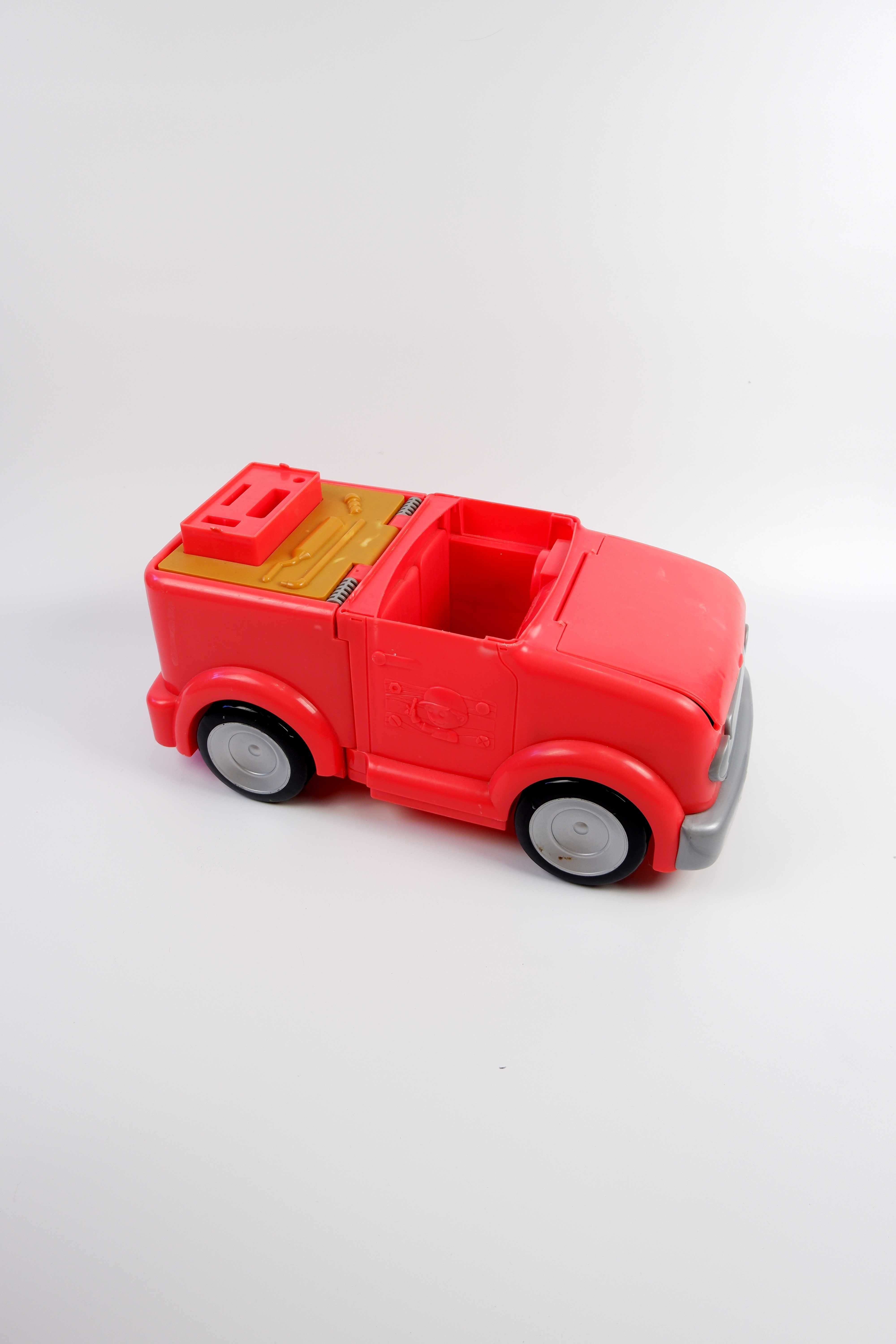 Грузовик мастерская для мальчика машинка трансформер машина mattel