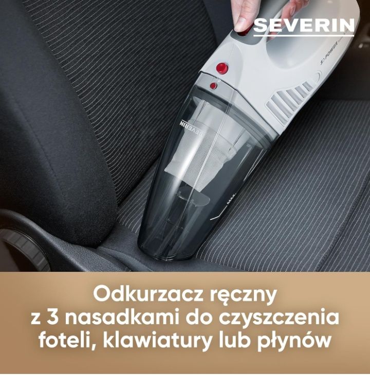 Odkurzacz SEWERIN s Pover home & car li 20