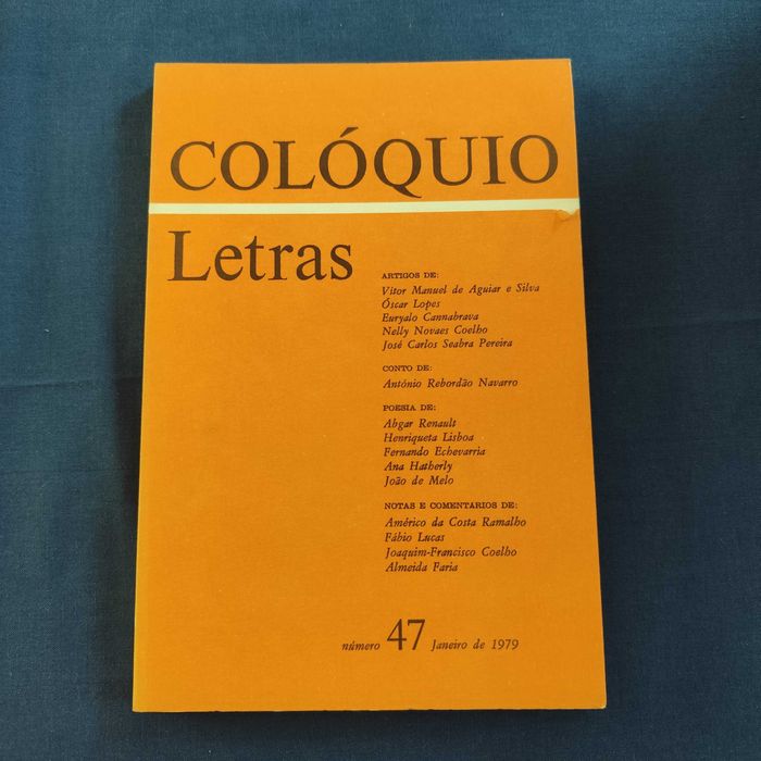 Revista Colóquio Letras 47 - Janeiro 1979