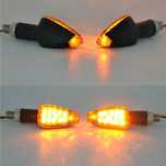 Piscas 2€ Universais LED Mota Moto Homologados Indicadores E50 Relé