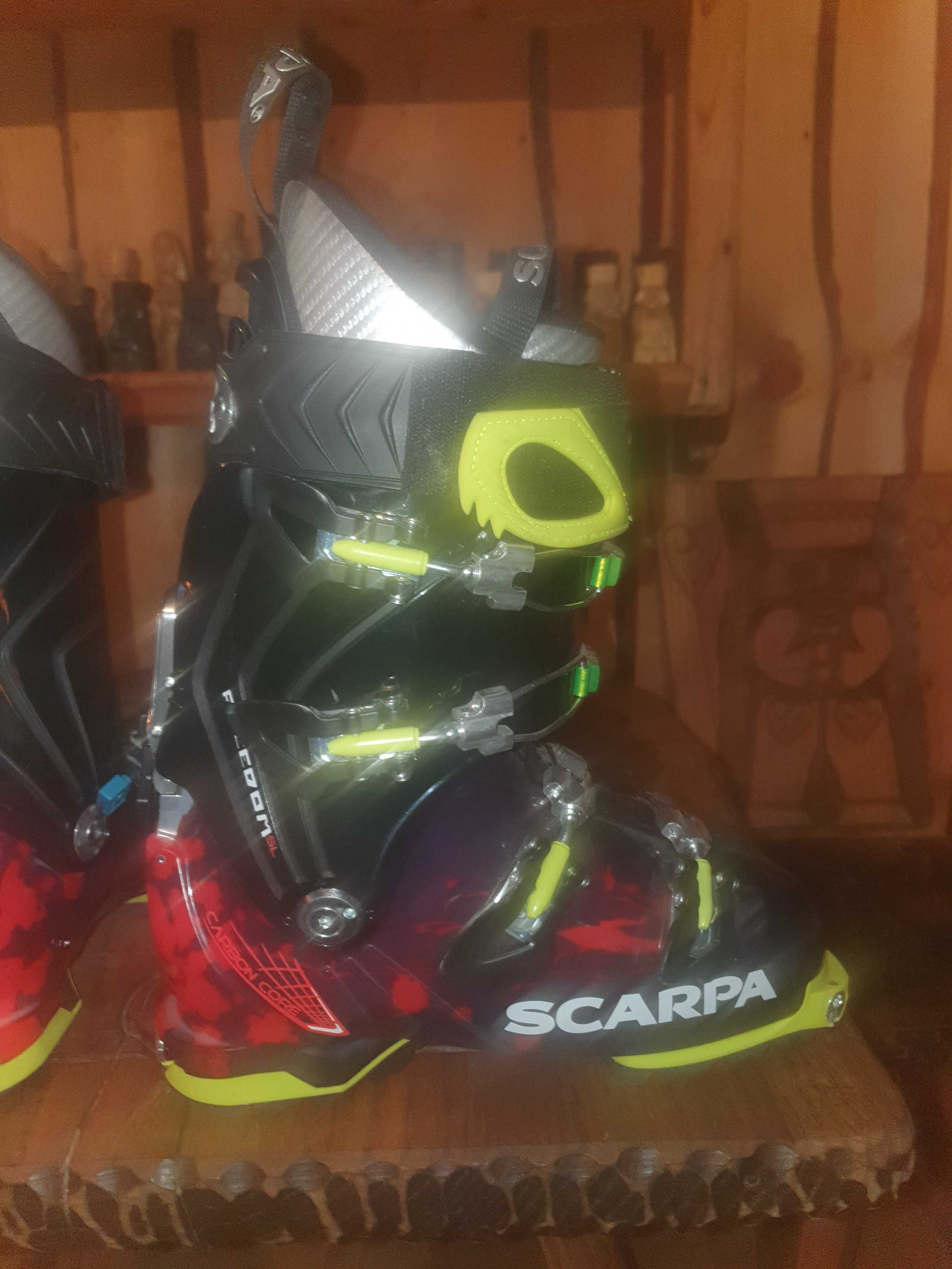 scarpa carbon core nr.26 flex 120 skitour freeride nowe