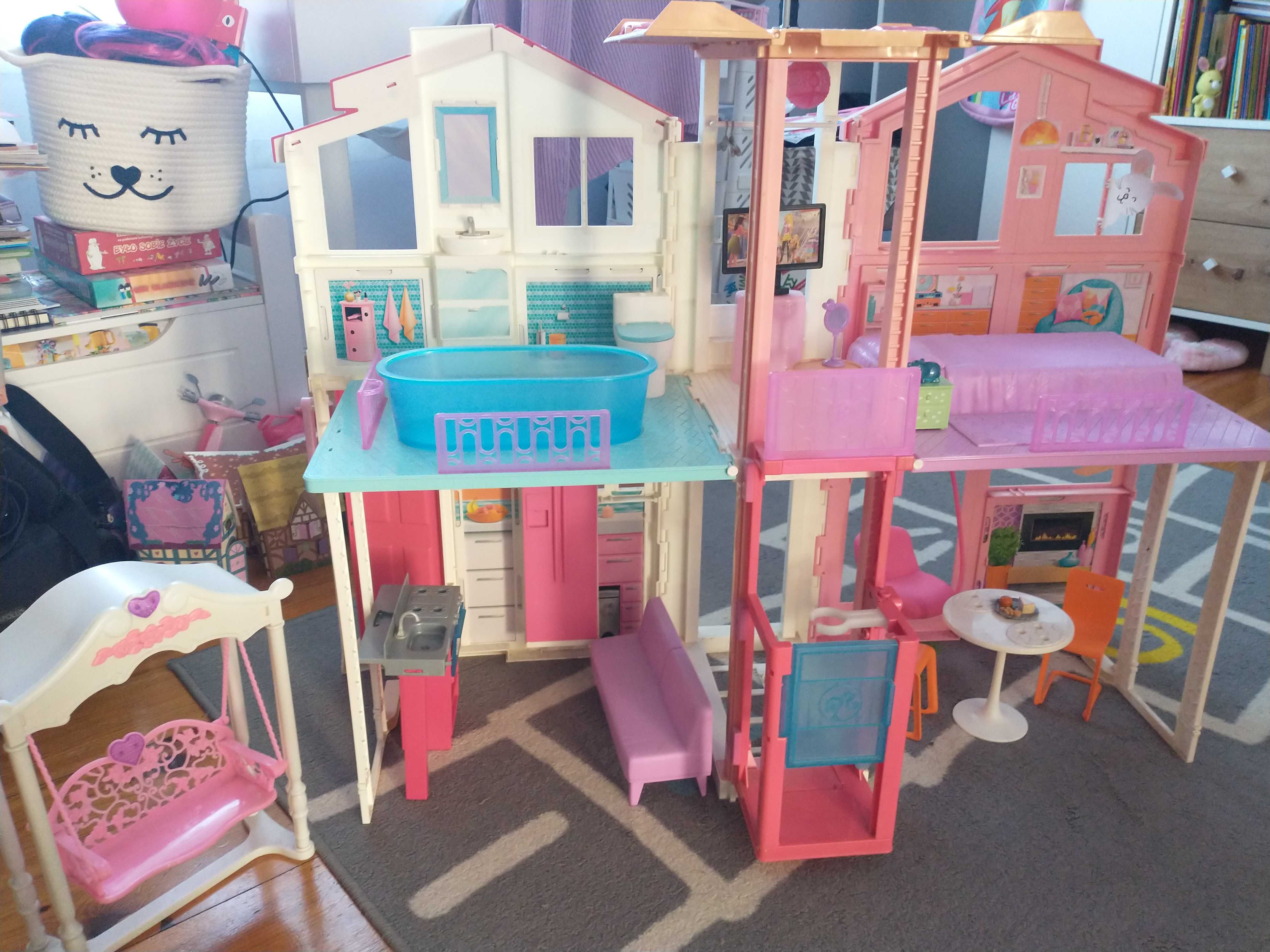 Domek Barbie duży z windą