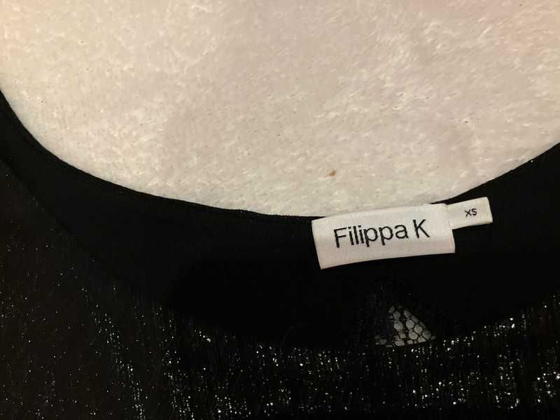 Czarna sukienka mini Filippa K