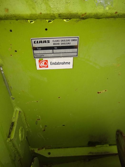 Силосний комбайн Claas Jaguar 640 (1997) + навісне