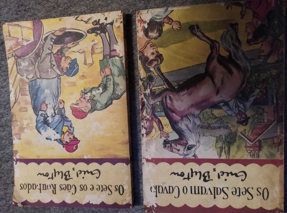 Livros juvenis (UMA AVENTURA; OS CINCO; OS SETE),  2  em INGLÊS