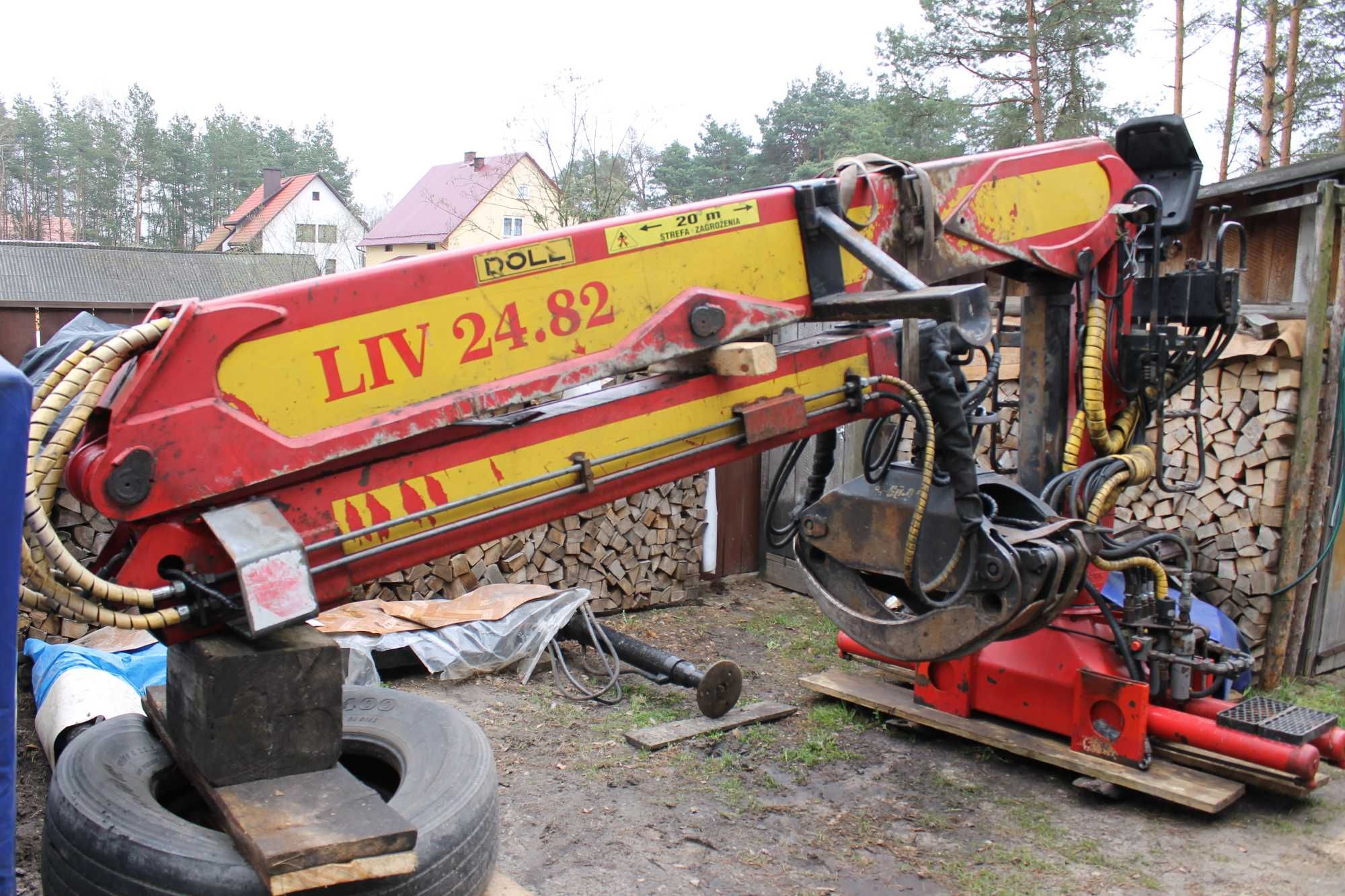 Dźwig LIV LOGLIFT EPSILON 2481 do drewna, dłużycy