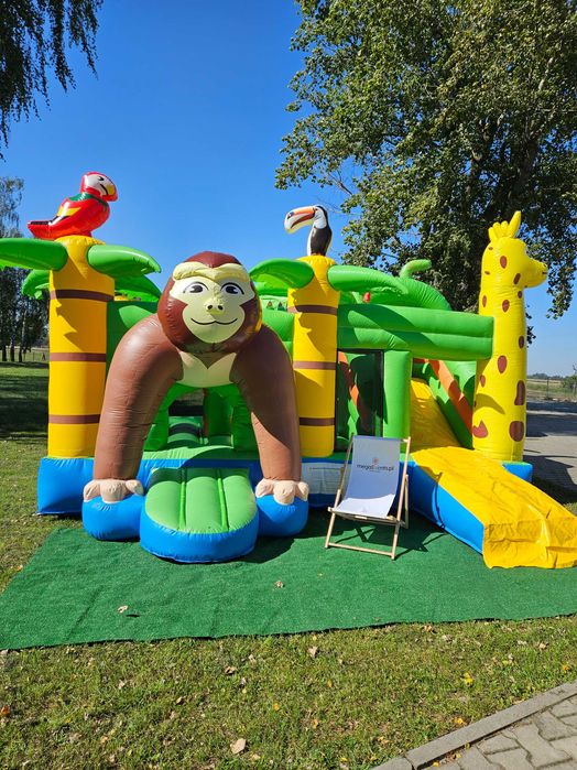 Wynajem zamki dmuchane , zjeżdżalnia dmuchańce wata cukrowa