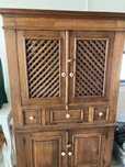 Armario de TV de madeira 185 alt x120 lar x67 fundo