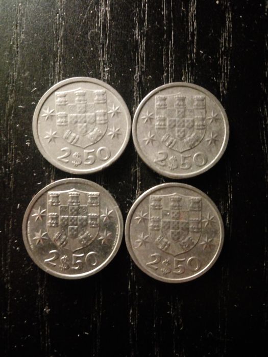 Moedas de 2,50 escudos