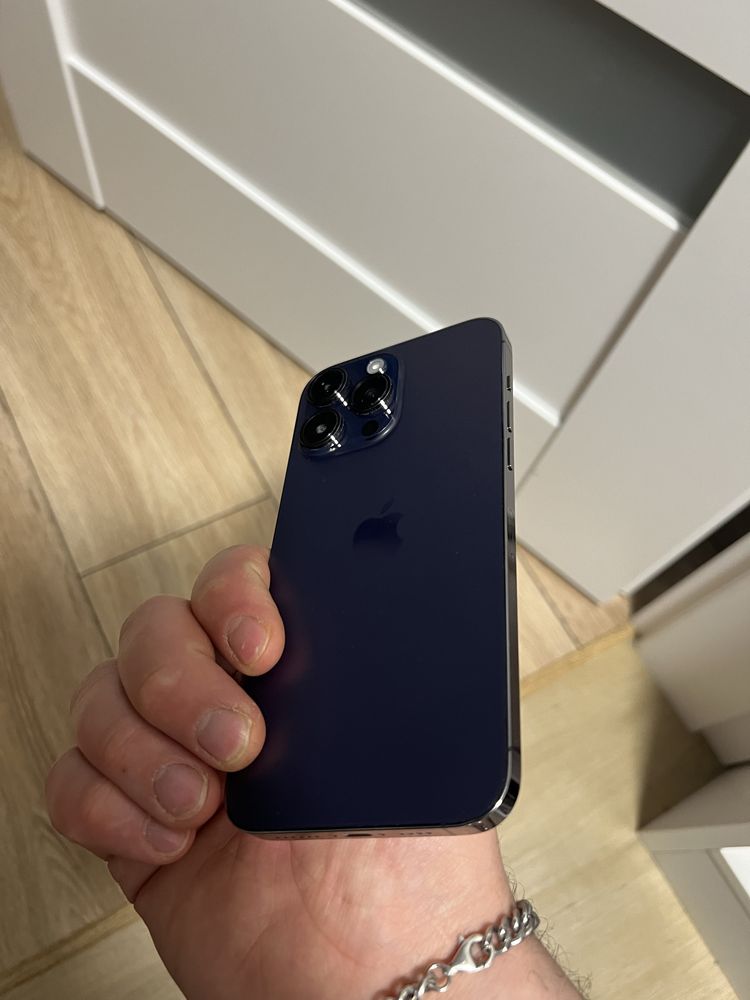 Iphone 14 pro max purple 256 gb igła gratisy