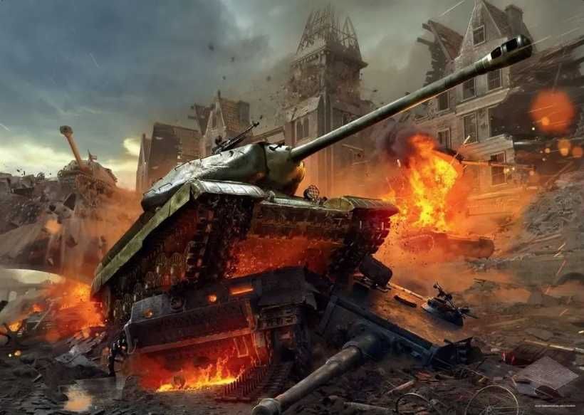 Good Loot Puzzle World of Tanks czołgi 1000 elementów prezent