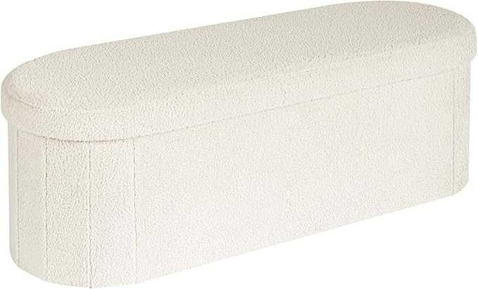 PUFA tapicerowana z miejscem do przechowywania 110 x 38 x 38 cm