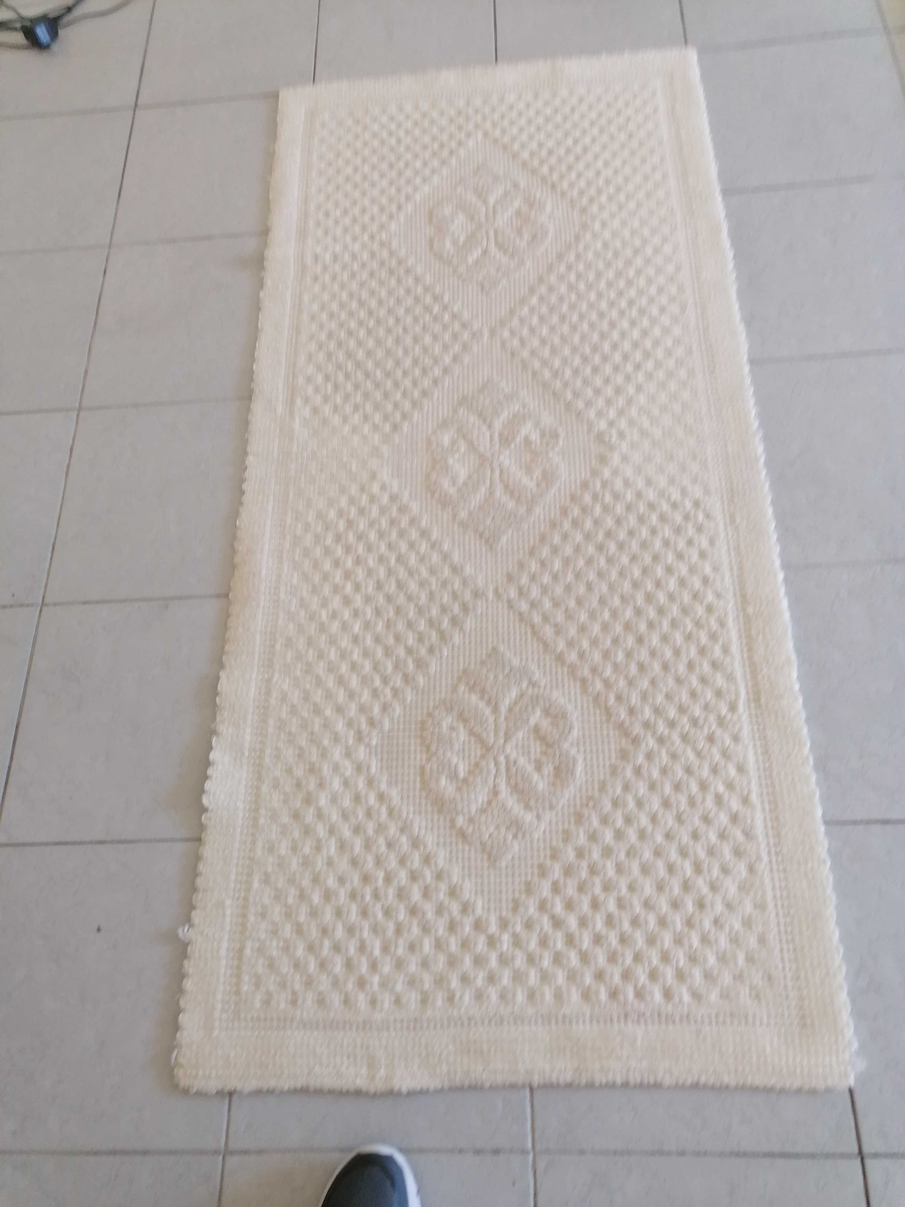 Conjunto de 3 tapetes de quarto, feitos de forma artesanal