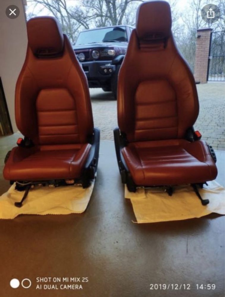 Салон, Recaro, ковши с Mercedes W204, W207