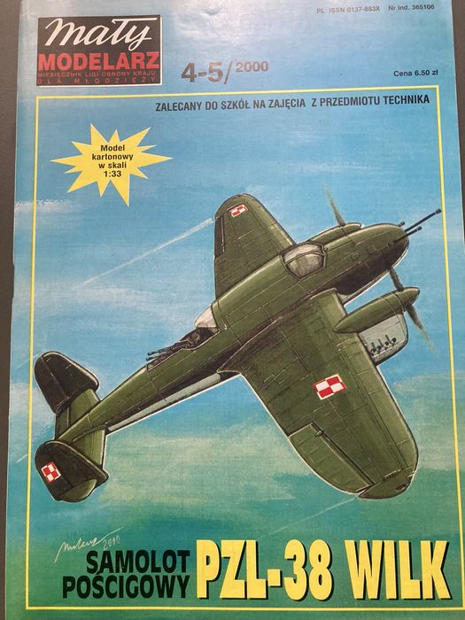 Maly modelarz PZL-38 Wilk