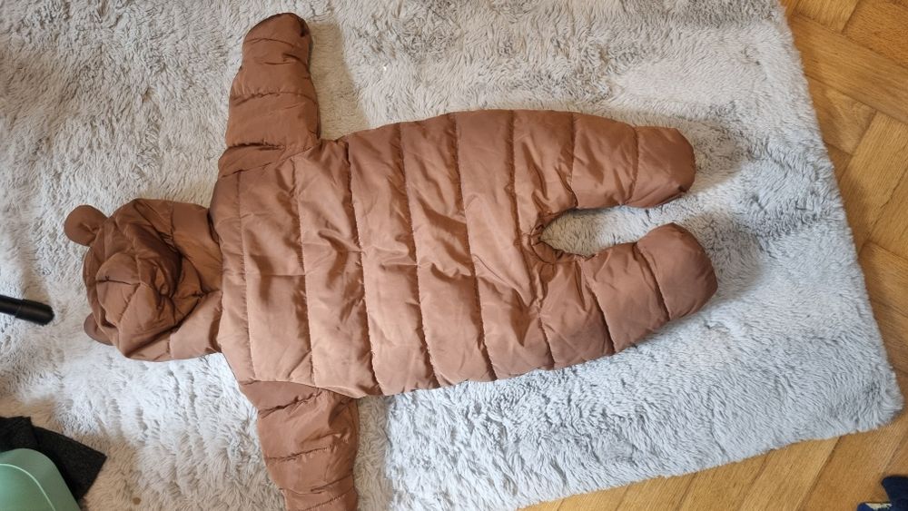 Kombinezon zimowy niemowlęcy h&m r. 62
