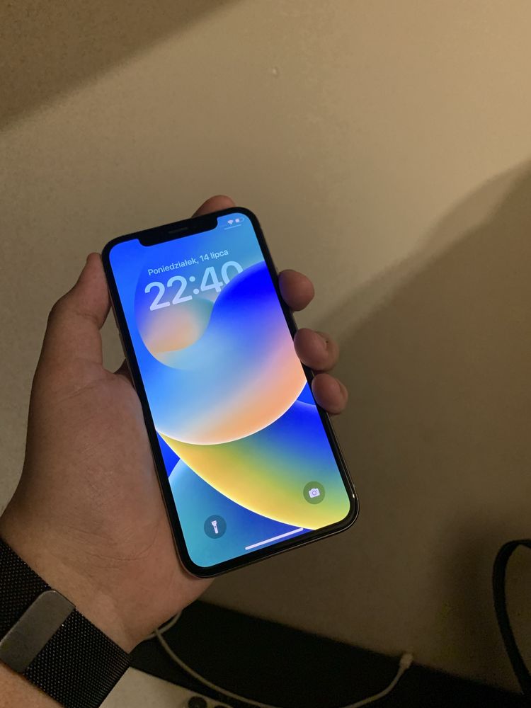 Iphone X 64GB White w BDB stanie