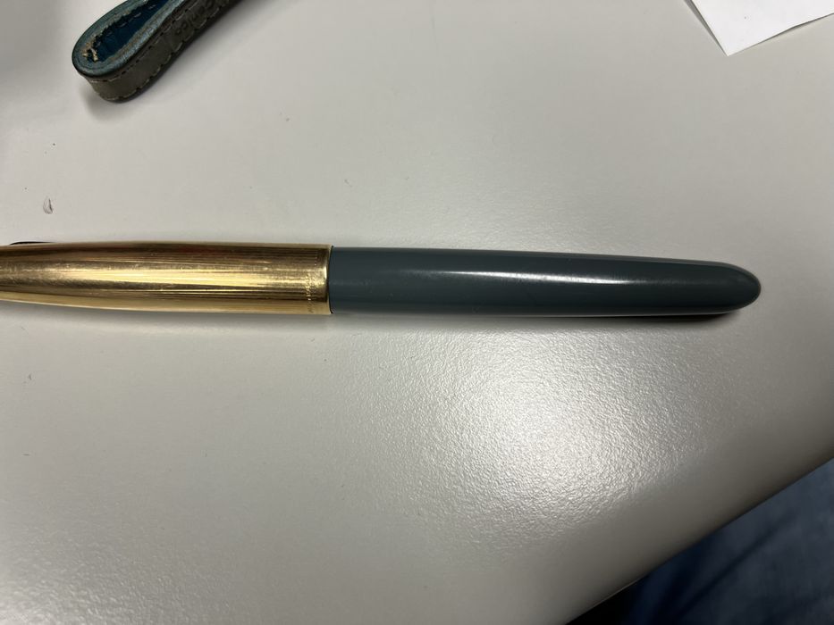 Caneta Parker Vintage – Gold Filled –Clip em Seta